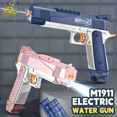 M1911 Electric Water Gun – High-Quality Firing Pistol Water Toy for Kids and Outdoor Shooting Games